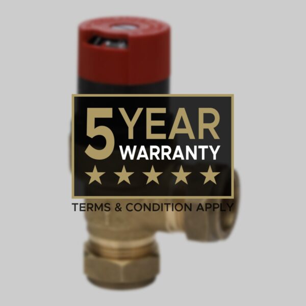Honeywell Home 22mm Angled DU145 Automatic Bypass Valve - Image 2
