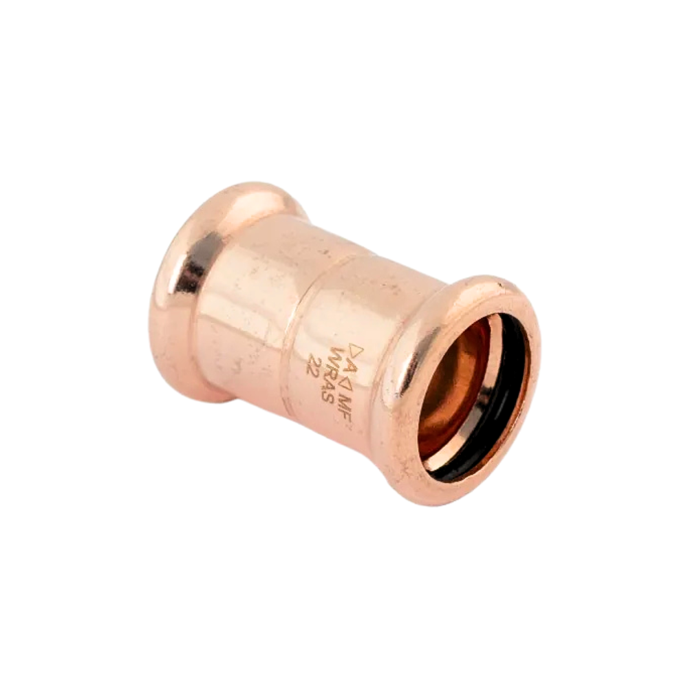 28mm Copper Press Fit Straight Coupling (M Press)