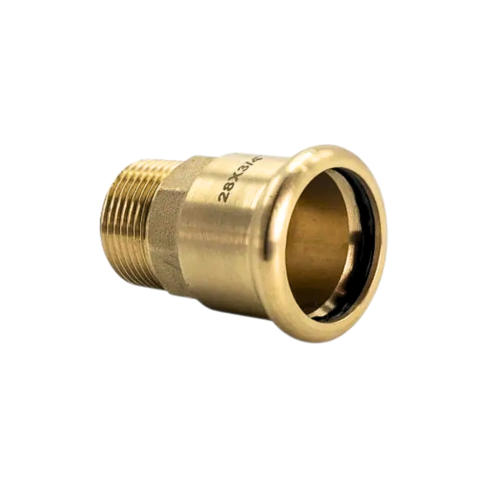 35mm Press Fit x 1.25" BSP Male Coupler (M Press)