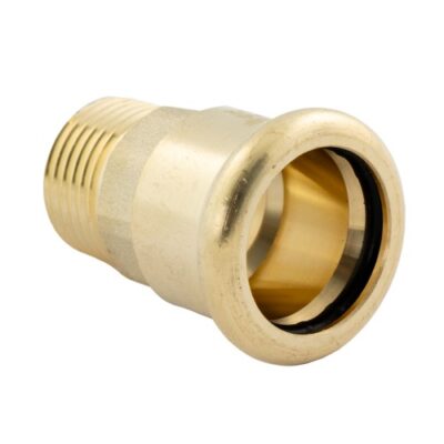 28mm Press Fit x 1" BSP Male Coupler (M Press) | Pirate Heating Supplies