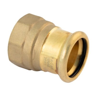 28mm Press Fit x 3/4" BSP Female Coupler (M Press) | Pirate Heating Supplies