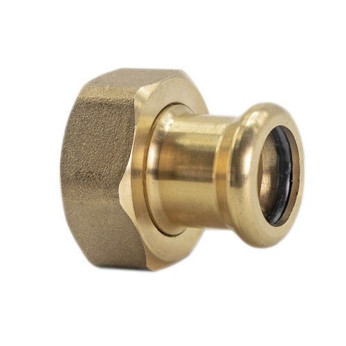 1.25" BSP Flat Faced Union Adaptor x 28mm Copper Press Fit (M Press)