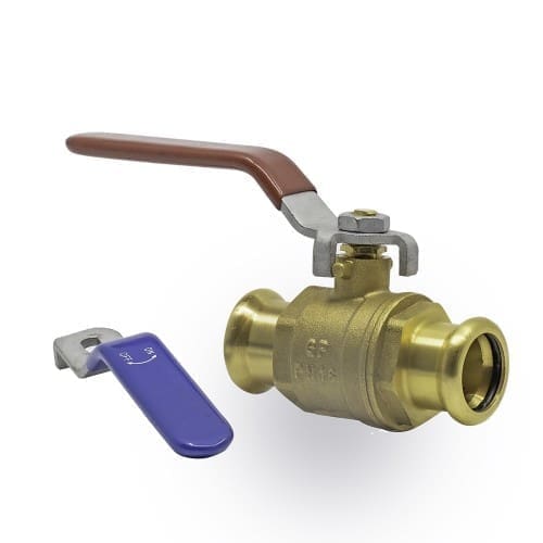 22mm Press Fit Lever Ball Valve (M Press)