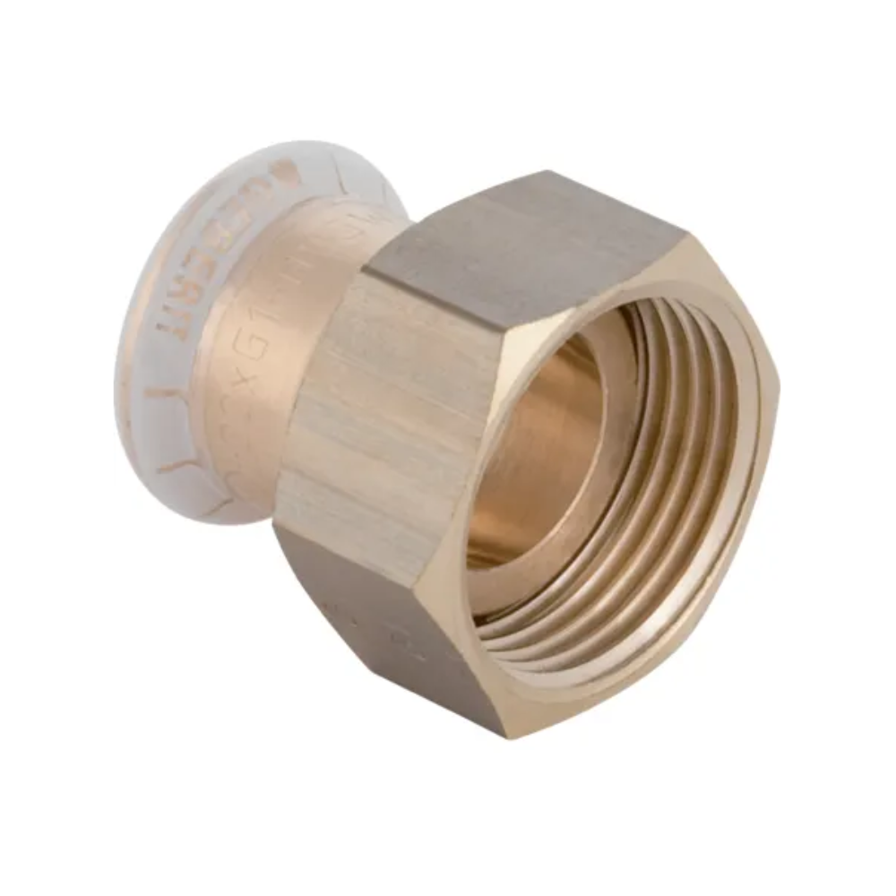 1.25" BSP Flat Faced Union Adaptor x 28mm Copper Press Fit (M Press)