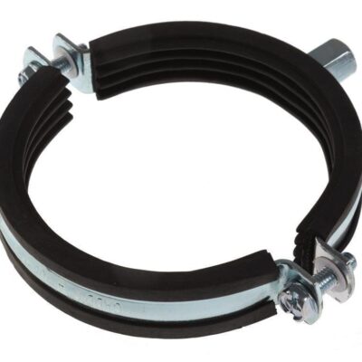 35mm Rubber Lined Pipe Clips (M8/M10 Dual Threaded)