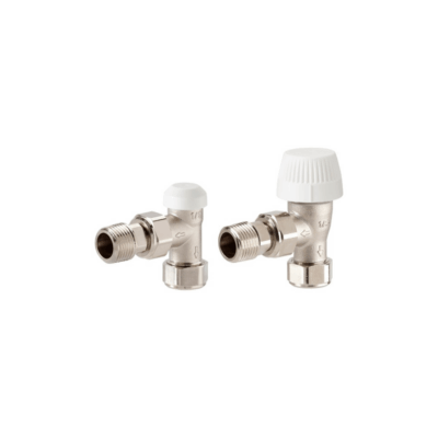 Honeywell Home Angled TRV & Lockshield Set 15mm (VTL15-15A)