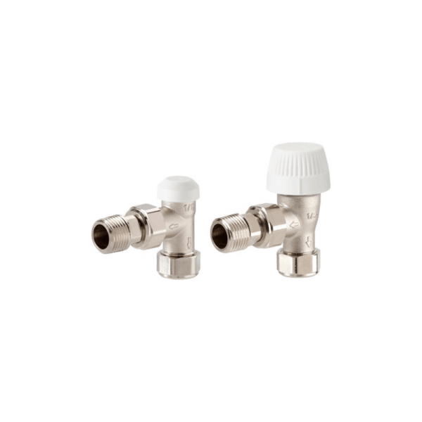 Honeywell Home Angled TRV & Lockshield Set 15mm (VTL15-15A)