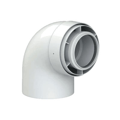 Viessmann 87° Flue Bend 60/100mm (7373226)