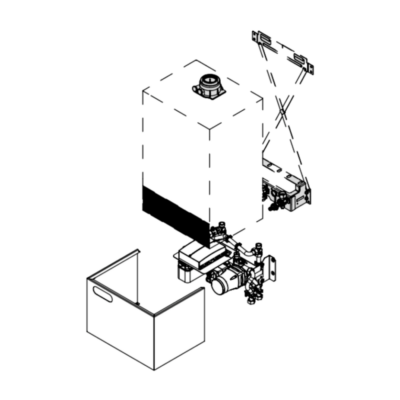 Viessmann Vitodens 200-W System Boiler Sub-Mounting Kit With Mixer (ZK04304)