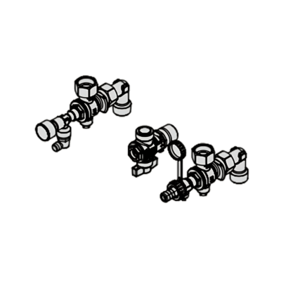 Viessmann Vitodens 200-W System Surface Mounting Valves & Fittings Pack (7690549)