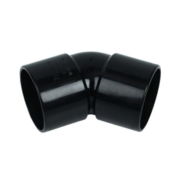 Solvent Weld 45° Elbow 1 1/2" (40mm) BLK