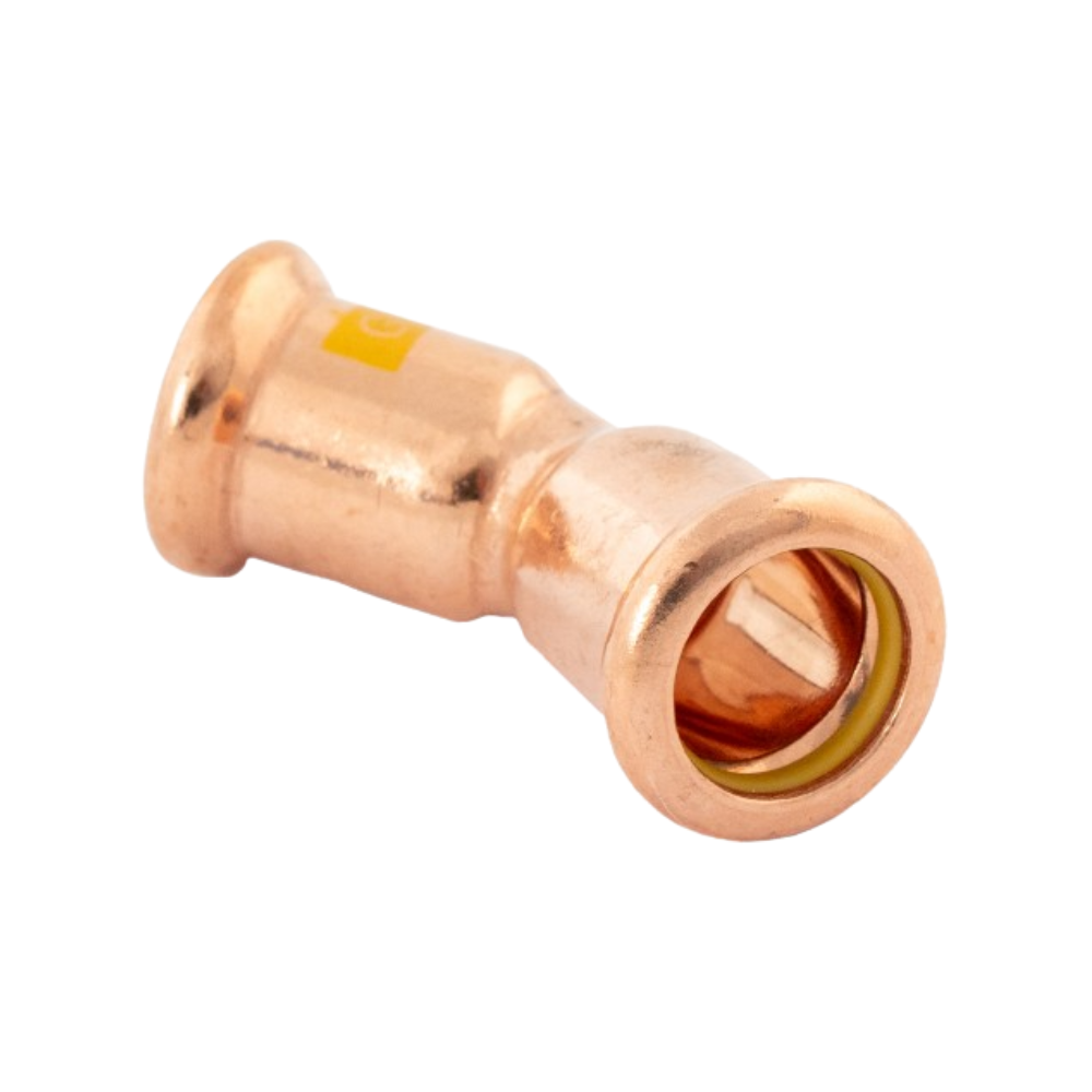 15mm Gas Copper Press Fit 45° Obtuse Elbow (M Press)