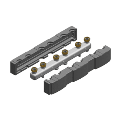 Viessmann Manifold for 3 Divicons (3/4 or 1") (74606430)