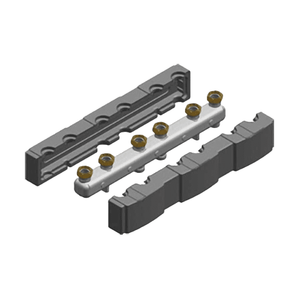 Viessmann Manifold for 3 Divicons (3/4 or 1") (74606430)