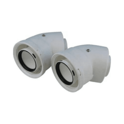 Vokera Easy-Heat 45° Bends (Pair) (20132058)