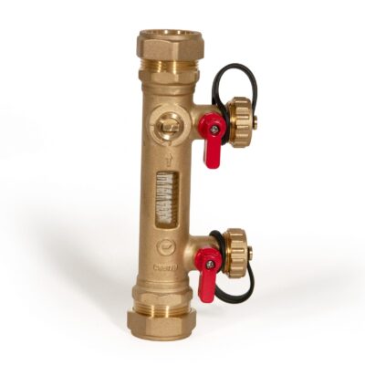 28mm Flow Balancing Valve with Fill and Flush 5-40ltr (INFBV28)