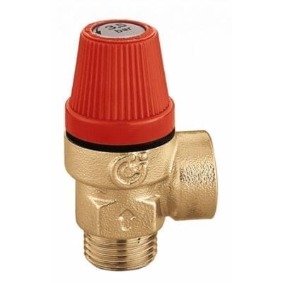 Altecnic 312 Series - 3 Bar Safety Relief Valve 1/2" BSP M x F (312430)