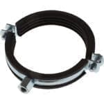 Euro Clip 60-64mm M10/M8, Rubber Lined Clips