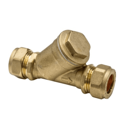 15mm Y Brass Strainer