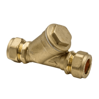 15mm Y Brass Strainer