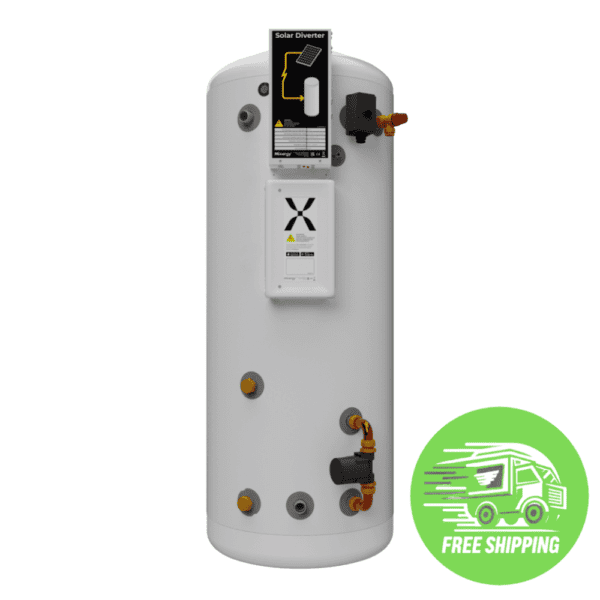 Mixergy 120 Litre Slimline Indirect Unvented Smart Cylinder (MX-120-IND-485-PVE)