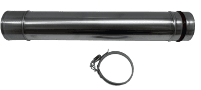 EOGB Sapphire Low Level Plume 500mm Extension Pipe (Stainless Steel)