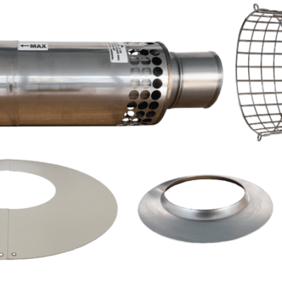 EOGB Sapphire High Level Long Flue Kit