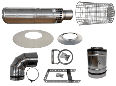 EOGB Sapphire High Level Long Flue Kit