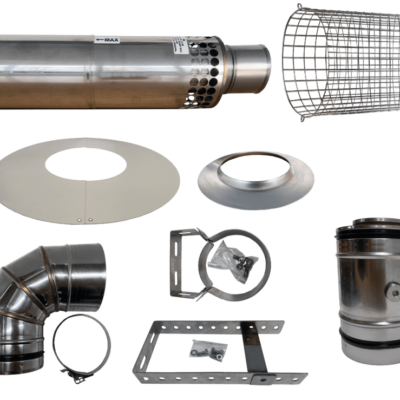 EOGB Sapphire High Level Long Flue Kit