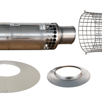 EOGB Sapphire Low Level Long Flue Kit
