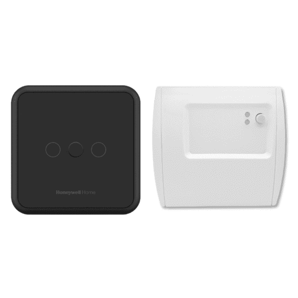 Honeywell Home DT4R Black Wireless Thermostat & Wireless Relay Box Pack