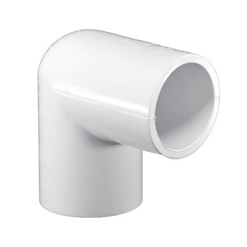 Solvent Weld 90° Overflow Elbow (20mm) WH
