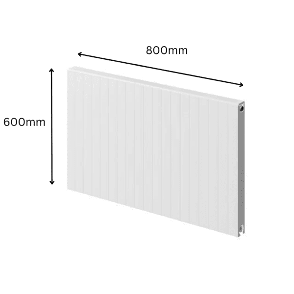 Prorad Double Convector Radiator 600mm x 800mm (Type 22/K2)