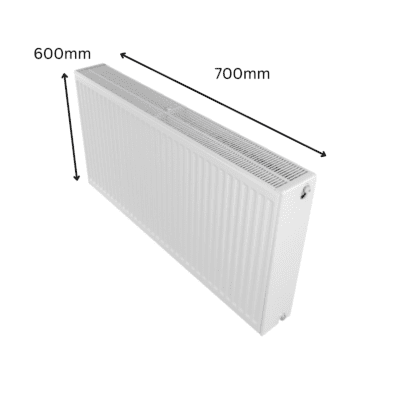 Prorad Triple Convector 600mm x 700mm Radiator