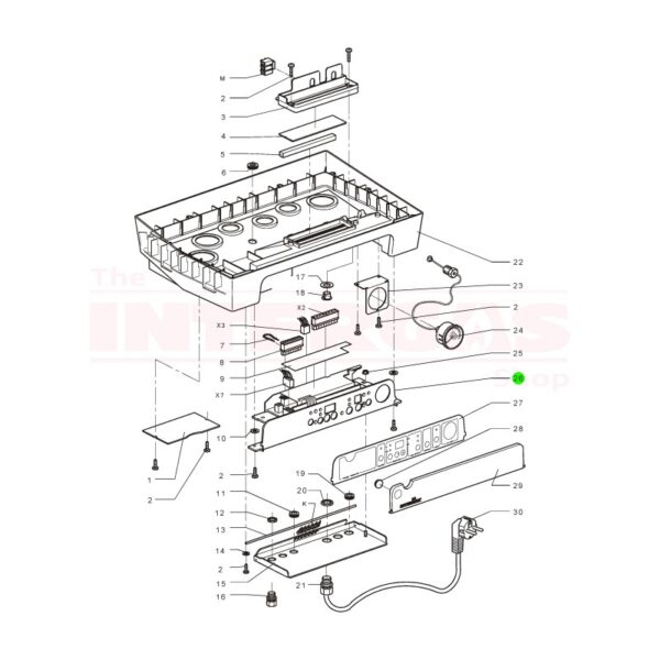 Intergas Rapid Boiler Controller PCB (074857)