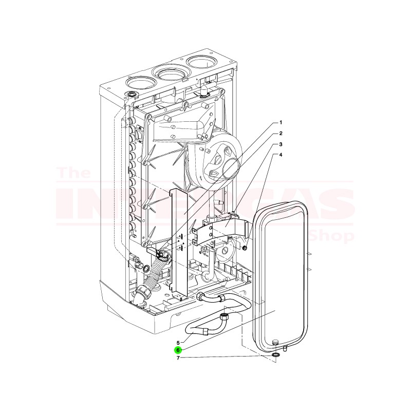 Intergas Rapid Expansion Vessel (864067)