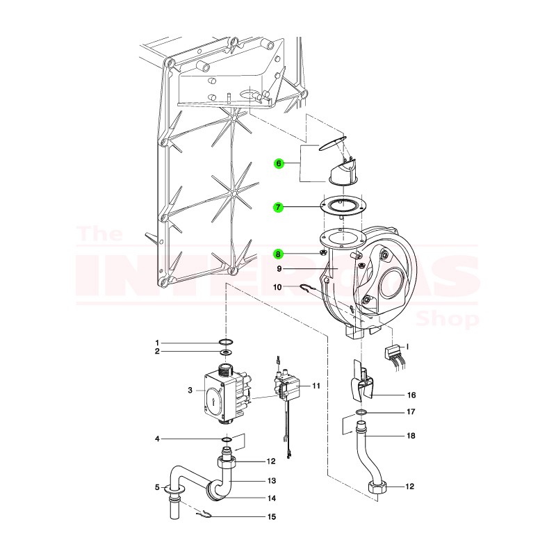 Intergas Flue Gas Non Return Valve (090417)