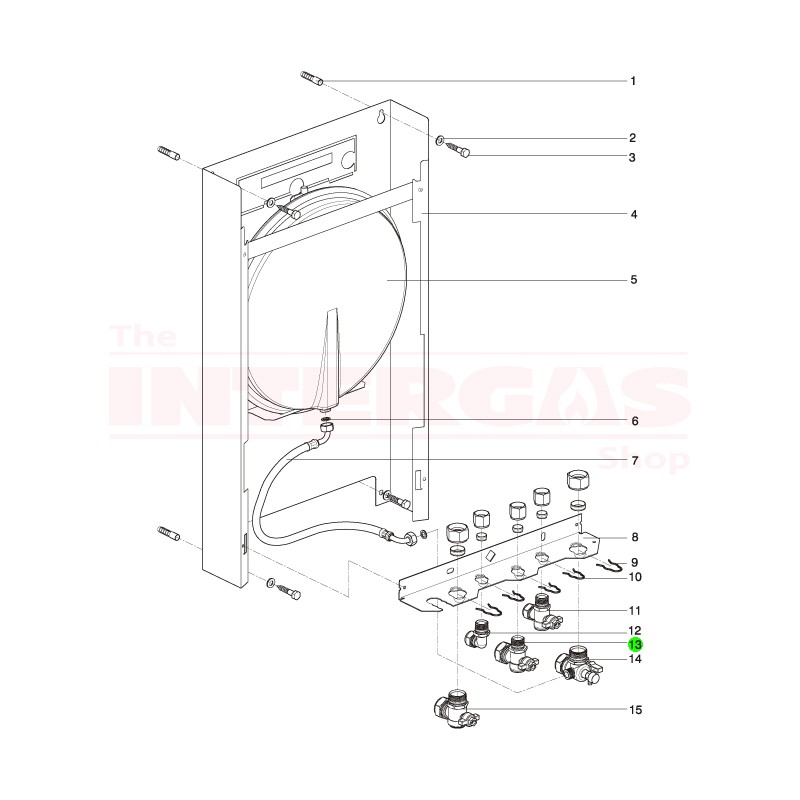 Intergas Gas Isolation Valve (842297)