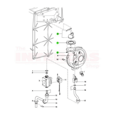 Intergas Flue Gas Non Return Valve (090417)