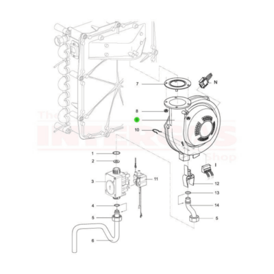 Intergas Fan Assembly 40kW