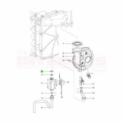 Intergas Gas Valve O-Ring Seal 19x2 (875827)