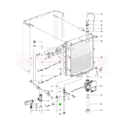 Intergas Hot Water Sensor DHW NTC (200177)