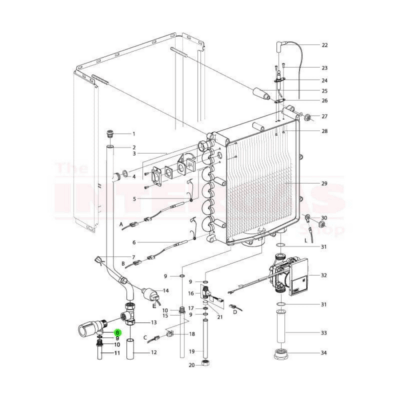 Intergas Pressure Relief Valve (844417)