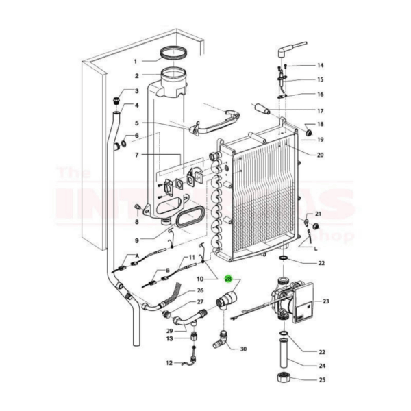 Intergas Rapid Pressure Relief Valve (844097)