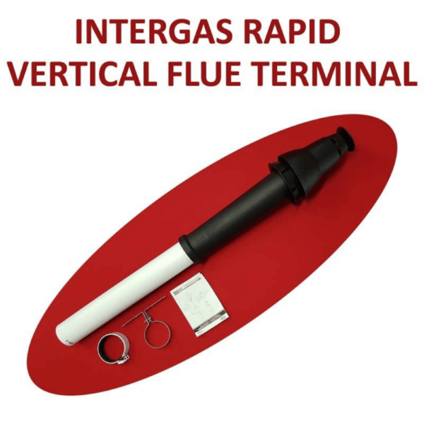Intergas Rapid Vertical Roof Terminal (086838)