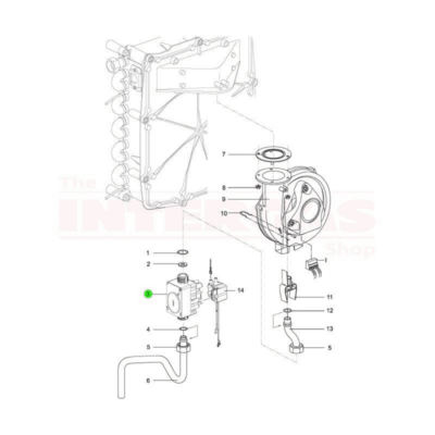 Intergas Smart Gas Valve Siemens VGU76S (801597)
