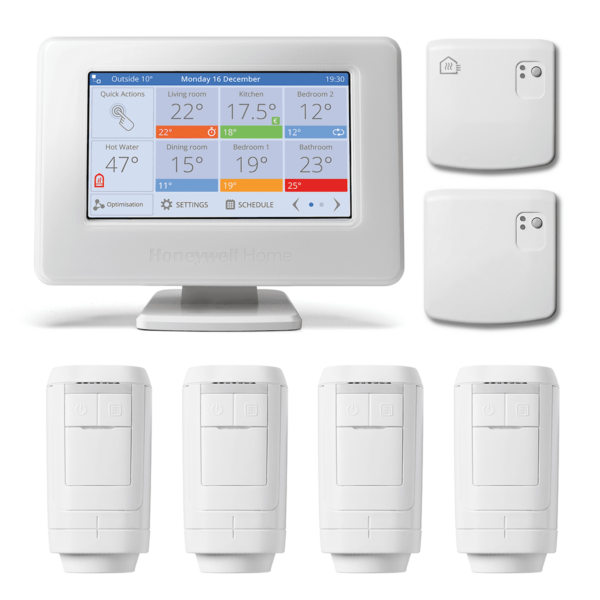 Honeywell Home evohome HR91 8 Pack and Hot Water Kit