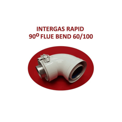 Intergas Rapid 90° Flue Bend (087617)