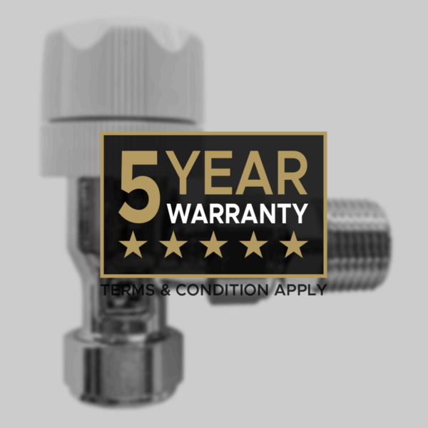 Honeywell Home Valencia VHL120-15A Manual Radiator Valve & Lockshield Set (15mm Angled) - Image 2