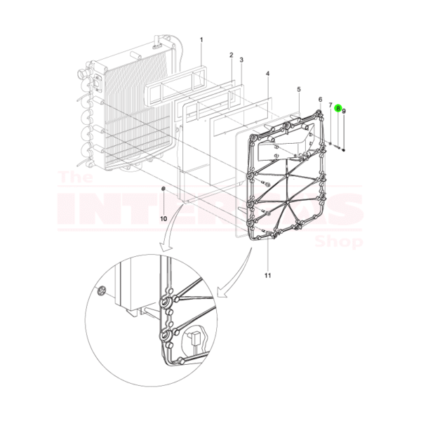 Intergas Burner Screw (362217)